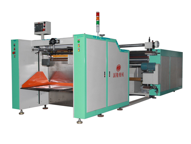 Fully Automatic Flattening and Slicing Machine with laminating/slitting/creasing/cut out/winding function