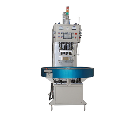 High Frequency Rotary Table Single/Dual Head Ear Cover Welding and Cutting Machine